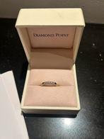 Diamant Point Ring, Ophalen of Verzenden, Zo goed als nieuw