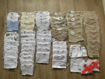 Partij 61x Babidu rompers/bloomers/broekjes beschikbaar voor biedingen