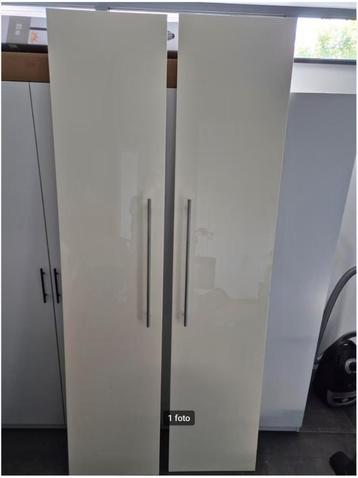 Pax kastdeuren 226cm (2x) incl scharnieren
