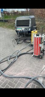 Rotair diesel compressor met ibix 25/28 zandstraal set, Doe-het-zelf en Verbouw, Compressors, Ophalen of Verzenden