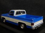 Maisto 1:18 1974 Chevrolet C10 Cheyenne Super blauw-wit, Maisto, Auto, Onbekend, Nieuw