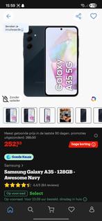 Samsung Galaxy A35 128GB + screenprotecter - Topconditie!, Zwart, Touchscreen, Nieuw, Ophalen of Verzenden