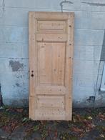 Antieke paneel deur 19e eeuw, 80 tot 100 cm, 215 cm of meer, Binnendeur, Ophalen of Verzenden
