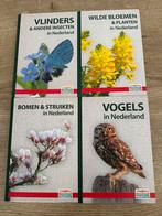 Natuurgidsen Set - Vlinders, Bloemen, Bomen, Vogels, Boeken, Ophalen of Verzenden, Zo goed als nieuw, Natuur algemeen