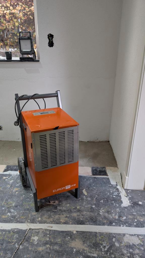 Bouwdroger te huur - €50 per week, Doe-het-zelf en Verbouw, Ventilatie en Afzuiging, Ophalen