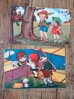 2 oude kinder ansichtkaarten ( nr. 9), Ophalen of Verzenden, Kinderen