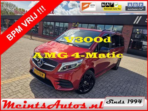 Mercedes-Benz V-KLASSE 300d AMG 239Pk 4-MATIC 9G AUT DC Dubb, Auto's, Bestelauto's, Bedrijf, Te koop, 360° camera, 4x4, ABS, Achteruitrijcamera