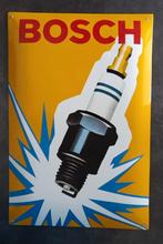 Bosch bougie emaillen reclame bord en veel andere borden, Verzamelen, Merken en Reclamevoorwerpen, Reclamebord, Ophalen of Verzenden