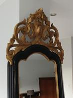 Stijlvolle Grote Antieke Franse Spiegel Kuifspiegel, Huis en Inrichting, Woonaccessoires | Spiegels, Ophalen, Gebruikt, Rechthoekig