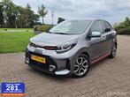 Kia Picanto 1.0 DPi GT-Line/CRUISE/CLIMA/LEER/PDC/CAMERA, Gebruikt, Met garantie (alle), 4 stoelen, Bedrijf