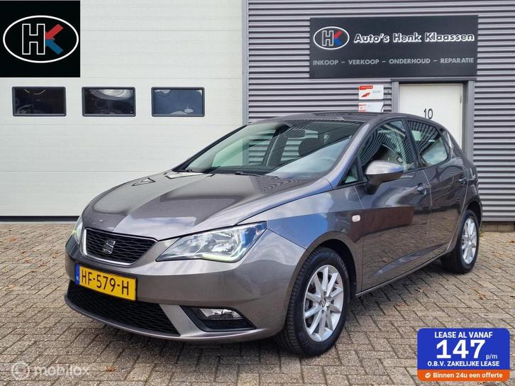 Seat Ibiza 5-deurs 1.0TSi 95pk Style Connect FullNavi PDC LM, Auto's, Seat, Bedrijf, Te koop, Ibiza, ABS, Airbags, Airconditioning