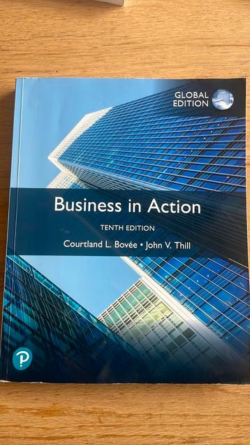 Business in action - tenth edition beschikbaar voor biedingen