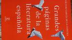 Grandes páginas de la literatura española- V. García de la C, Ophalen of Verzenden, Zo goed als nieuw