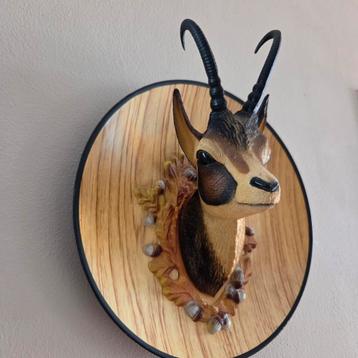 Vintage wandbord, springbok  beschikbaar voor biedingen