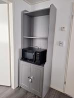 IKEA Hauga Buffetkast - Grijs - Veel Opbergruimte!, Huis en Inrichting, Ophalen, Overige materialen, 50 tot 100 cm, Modern