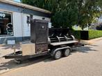 Foodtruck Smoker Offset smoker, Tuin en Terras, Houtskoolbarbecues, Ophalen of Verzenden, Zo goed als nieuw