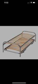 Onderschuifbed 90x200 (excl matras), Huis en Inrichting, Ophalen, Gebruikt, 90 cm, Tweepersoons