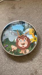 Leuke jungle dieren klok, Huis en Inrichting, Woonaccessoires | Klokken, Ophalen of Verzenden, Zo goed als nieuw