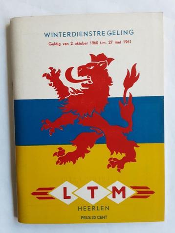 LTM - HEERLEN WINTERDIENSTREGELING 2  OKTOBER 1960 beschikbaar voor biedingen