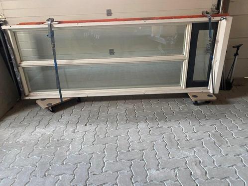 Kozijn met rolluik 920 x 2585 mm, Doe-het-zelf en Verbouw, Kozijnen en Schuifpuien, Gebruikt, Raamkozijn, Hout, 150 tot 225 cm