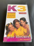 K3 - Alle Kleuren - Video / VHS / Videoband, Tekenfilms en Animatie, Overige typen, Alle leeftijden, Gebruikt
