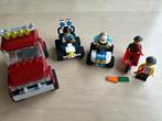 Lego City 4436, 4437, 60006 Politie auto, terreinwagen en qu, Ophalen of Verzenden, Zo goed als nieuw, Complete set, Lego