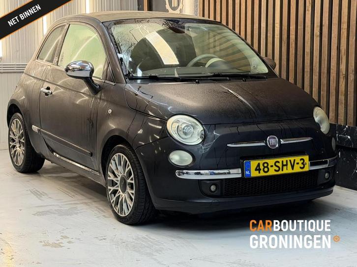 Fiat 500 C 0.9 TwinAir Rock 2011 | AIRCO | LEDER | CABRIOLET, Auto's, Fiat, Bedrijf, Te koop, 500C, ABS, Airbags, Airconditioning