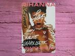 Metalen wandbord Rihanna (Wo)man cave - metal plate, Verzenden, Nieuw, Poster, Artwork of Schilderij