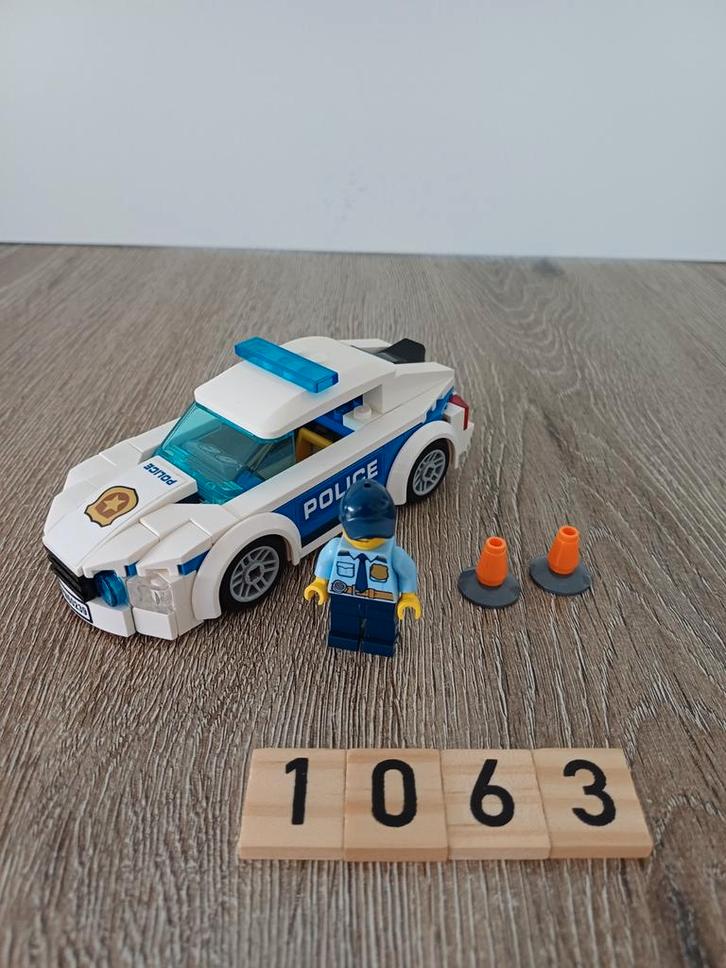 Lego City Politie Patrouille 60239, Kinderen en Baby's, Speelgoed | Duplo en Lego, Gebruikt, Lego, Complete set, Ophalen of Verzenden