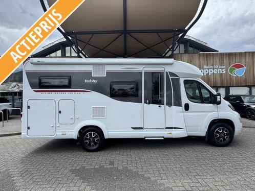 Hobby On Tour Edition 65 VGE LEVELSYSTEEM E&P, Caravans en Kamperen, Campers, Bedrijf, Half-integraal, tot en met 2, Hobby, Diesel
