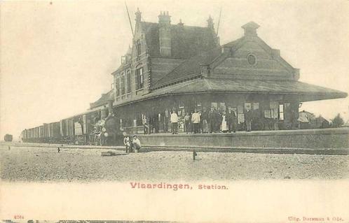 (380-946-009) Vlaardingen Station, Verzamelen, Ansichtkaarten | Nederland, Zuid-Holland, Verzenden