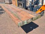7 Hardhouten palen / balken 15x15 cm/ 4.00 m lang - nr: HB4, Ophalen, Nieuw, Hardhout, 250 cm of meer