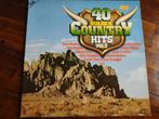 2 LP - 40 Golden Country Hits Volume 2, Cd's en Dvd's, Vinyl | Country en Western, Ophalen of Verzenden, Zo goed als nieuw, 12 inch