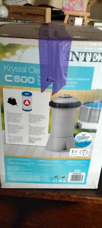 Intex Krystal Clear C600 Filterpomp - Nieuw in doos beschikbaar voor biedingen