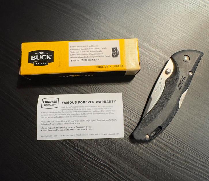 Buck 285 EDC Zakmes (Compleet), Hobby en Vrije tijd, Overige Hobby en Vrije tijd, Zo goed als nieuw, Ophalen of Verzenden