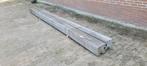 2x hardhouten balken met sponning, Tuin en Terras, Palen, Balken en Planken, Ophalen, 250 cm of meer, Palen