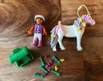 Playmobil paard meisje, Ophalen, Zo goed als nieuw