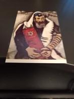 Kunstkaart Chagall  Rabbi met wetsrol gelopen, Verzenden, Gelopen, Sterren en Beroemdheden