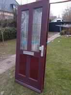 Voordeur, Ophalen, Gebruikt, 200 tot 215 cm, Glas