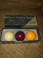 Setje biljart ballen, Ophalen of Verzenden, Gebruikt, Keu of Ballen