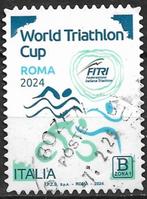 Italië 2024 mi.4693 sport WERELDBEKER TRIATLON nom. B zona 1, Verzenden, Gestempeld