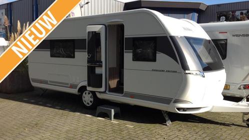 Hobby Excellent Edition 540 WLU, Caravans en Kamperen, Caravans, tot en met 4, Rondzit, Hobby, 2 aparte bedden, Douche, Gascomfoor