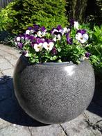 composiet bloempot hoog 35 cm, Ophalen, Zo goed als nieuw, Rond, Kunststof