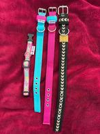 4 nieuwe puppy/kleine honden halsbandjes, Ophalen of Verzenden, Handgemaakt, Nieuw