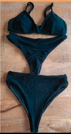 3 delige bikini Unique the Label, Unique Swim, Zwart, Ophalen of Verzenden, Zo goed als nieuw