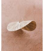 Grote rafia lampenkap XL, Huis en Inrichting, Lampen | Lampenkappen, Ophalen of Verzenden, Nieuw, Ovaal, Ibiza beachy japandi