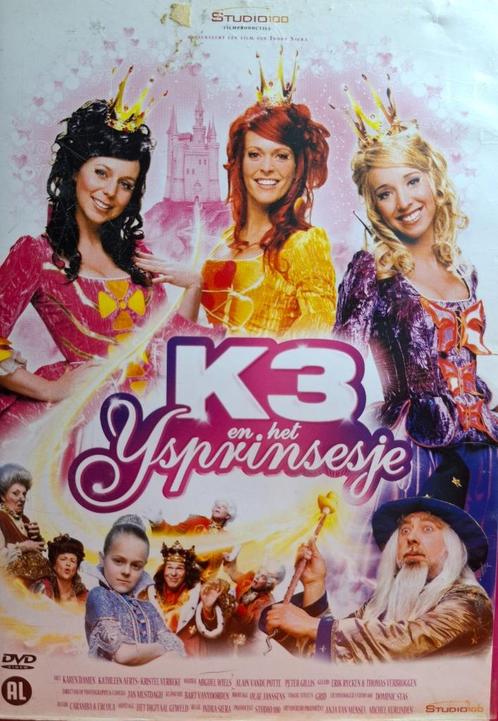 K3 en het IJsprinsesje, Cd's en Dvd's, Dvd's | Kinderen en Jeugd, Film, Avontuur, Ophalen of Verzenden