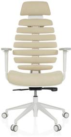 Bureaustoel Ergo Line W - Salted caramel, Beige, Ophalen of Verzenden, Zo goed als nieuw, Bureaustoel