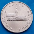 Penning Hoogeveen Raadhuis - 1 Florijn 1976, Postzegels en Munten, Penningen en Medailles, Verzenden, Overige materialen, Nederland