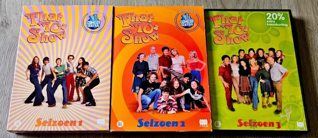 That '70s Show - Seizoen 1-3 * 12 DVDs, Cd's en Dvd's, Dvd's | Tv en Series, Alle leeftijden, Boxset, Ophalen of Verzenden, Zo goed als nieuw